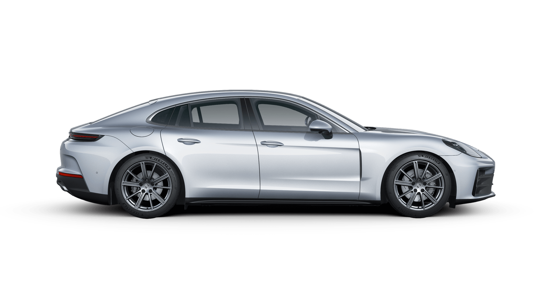 Exterior view of Panamera showing the right side of the car